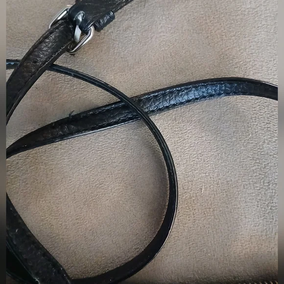 Sanctuary 100% Leather Black Large Festival Crossbody Boho Purse-GUC - Picture 7 of 14